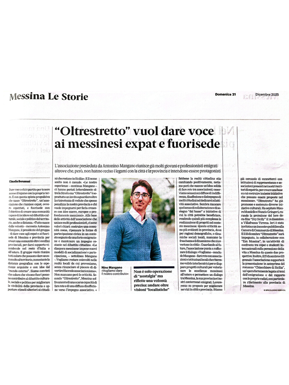 Gazzetta del Sud – 21.12.2025