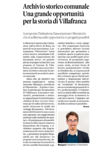 Gazzetta del Sud &ndash; 20.03.2026