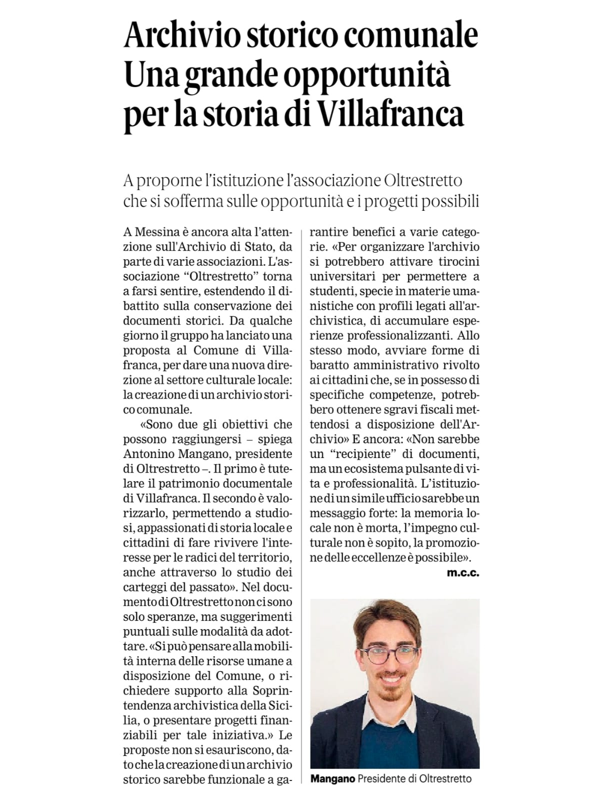 Gazzetta del Sud – 20.03.2026